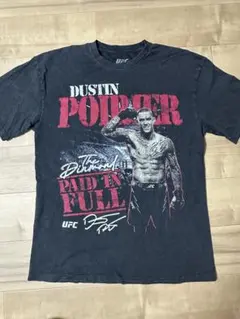 UFC Dustin Poirier Tシャツ ブラック Ｌ〜XL
