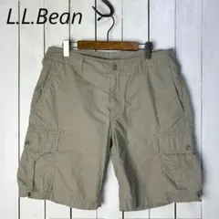 L.L.Bean エルエルビーン コットンリップストップ カーゴショーツ 34のサムネイル