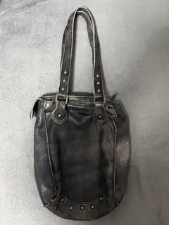 vintage DIESEL leather studs bag