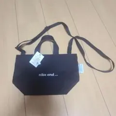 niko and... 2WAY トートバッグ ブラックのサムネイル