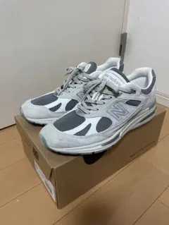 New Balance 991v2 Light Gray U991LG2