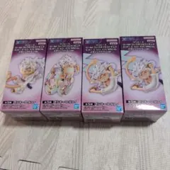 新品未開封 ワンピース ワーコレ ギア5 メタリックカラー 3種セット 計4個