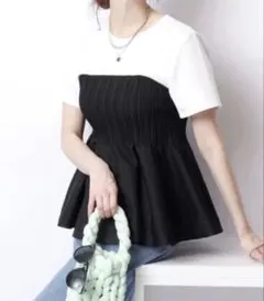ジャスグリッティ♡ペプラムカットソーのサムネイル