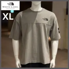 XXL＊ベージュブラウン＊ステッチ ダインTシャツ＊ノースフェイス