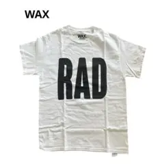 WAX. RAD ロゴ Tシャツ ホワイト Mサイズのサムネイル