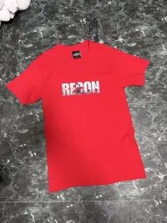 RECON リーコン 半袖Tシャツ　ロゴ　クルーネック　希少サイズ　Sのサムネイル