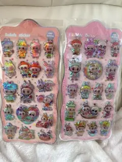 ボンボンドロップシール　エンボスシール　2枚セット