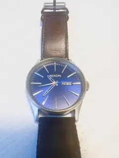 2026年最新】NIXON 文字盤カラー：ブルー メンズ 腕時計(クォーツ)の