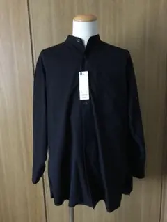 GU オーバーサイズ シャツ 黒 サイズS