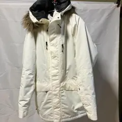 ノースフェイス ストームピークパーカ L 白 NS61905 プリマロフト