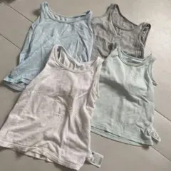 ベビー タンクトップ 肌着 90 4点セット