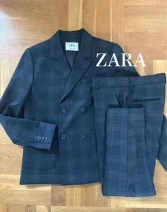 ZARA チェック柄 スーツ 11-12歳　152cm