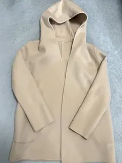 【Theory セオリー】フード付きウールコート サイズP(XS)