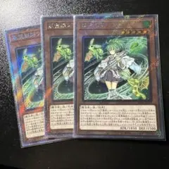 遊戯王　風霊媒師ウィン　エクシク　3枚セット　エクストラシークレット