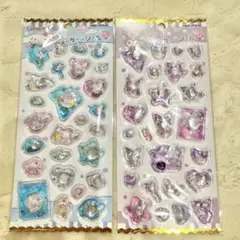 正規品！　サンリオ　プチウォーターインシール　ストーンつき　クロミ　シナモロール