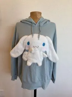 シナモロール Sanrio 水色 パーカー rivet&surgeのサムネイル