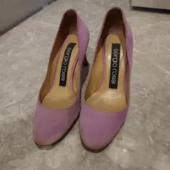 sergio rossi パープル ハイヒール