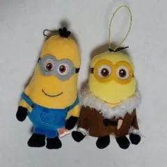 ミニオン ぬいぐるみ マスコット 2体セット