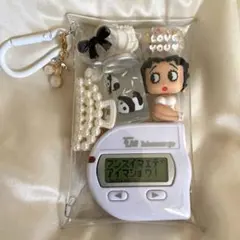 ガチャ詰めポーチ　白