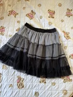 axes femmeフレアスカート グレー・ブラック