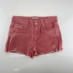 ZARA Girls ショートパンツ（短め）ダメージデザイン