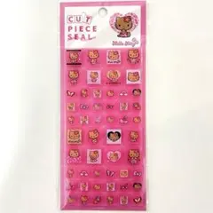 【正規品】ハローキティ カットピースシール タイルシール 日焼けキティ