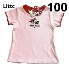 ❤︎ディズニー❤︎ミニー❤︎Tシャツ❤︎カットソー❤︎半袖❤︎新品❤︎リトシー❤︎100❤︎