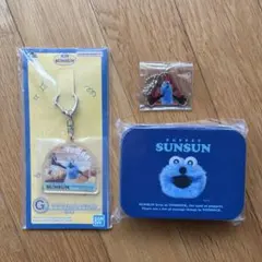 パペットスンスン　缶ケース入りミニ文具