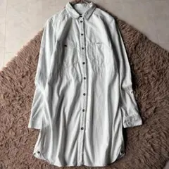 DIESEL ディーゼル ロングシャツ　ワンピース Fサイズ 長袖のサムネイル