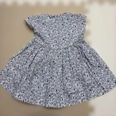 PETIT BATEAU 花柄ワンピース 18m