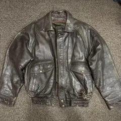 D'HOMME A HOMME レザーボンバージャケット L 中ボア着き 短丈