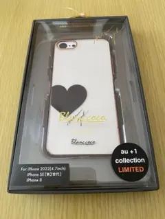 iPhoneSE 8ケース ピンクゴールド ハート