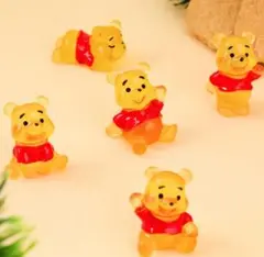 くまのプーさん風 フィギュア 5体セット