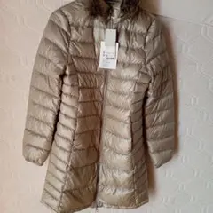 プレミアムダウンロング M ファー付きダウンジャケット