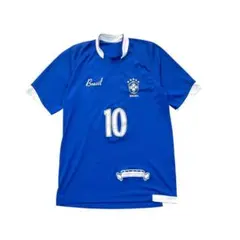 7SM4ゲームシャツ　ブラジル　ナンバリング　CBF ジャージ　古着used