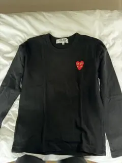 PLAY COMME des GARÇONS 長袖 Tシャツ ブラック M - メルカリ