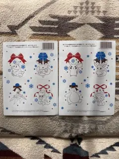 ポケモン　クリスマス　オーナメント　ぬりえ②