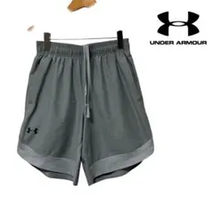 【超美品】UNDER ARMOUR アンダーアーマー　ハーフパンツ　M グレー