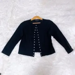 スナップボタン カーディガン