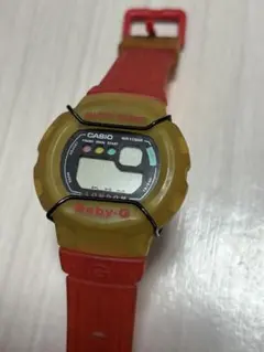 CASIO Baby-G BG-120 イエロー/レッド　レア　ジャンク　貴重