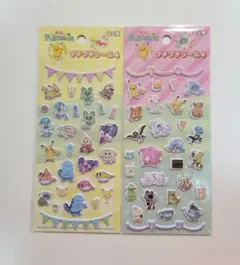 ポケモン 　プチプチシール　２枚セット