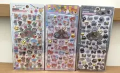 ストーンつき☆ジュエルプチドロップシール　3枚セット