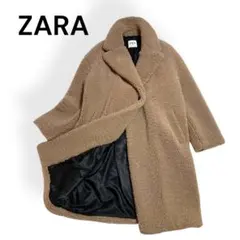 人気♡美品★ザラ ZARA テディベアコート エコファー ボア ウォッシャブル
