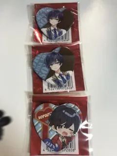 そらる　ハート缶バッジ×3個