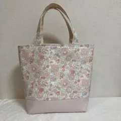 リバティ　トートバッグ　ハンドメイド