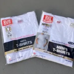 BVD LL 2セット組　丸首半袖tシャツ