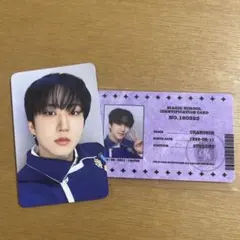 straykids チャンビンstayzone トレカ、学生証