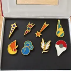 【本日15時まで値下げ】ポケモン☆ジムバッジ☆カロス&イッシュ地方☆8点セット