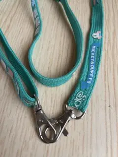 Mickey & Duffy's ネックストラップ ターコイズ