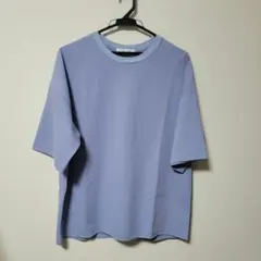 ADAM ET ROPE アダムエロペ 半袖Tシャツ 青色のサムネイル